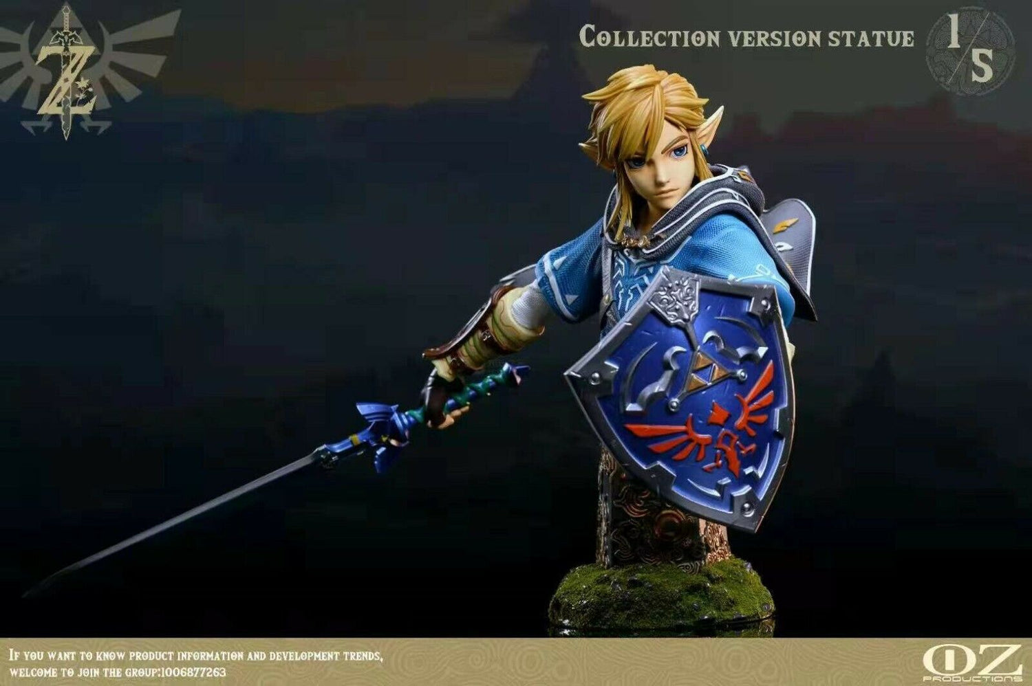 Legend of Zelda - Link | 1:5 Resin Statue | von OZ Productions Studio