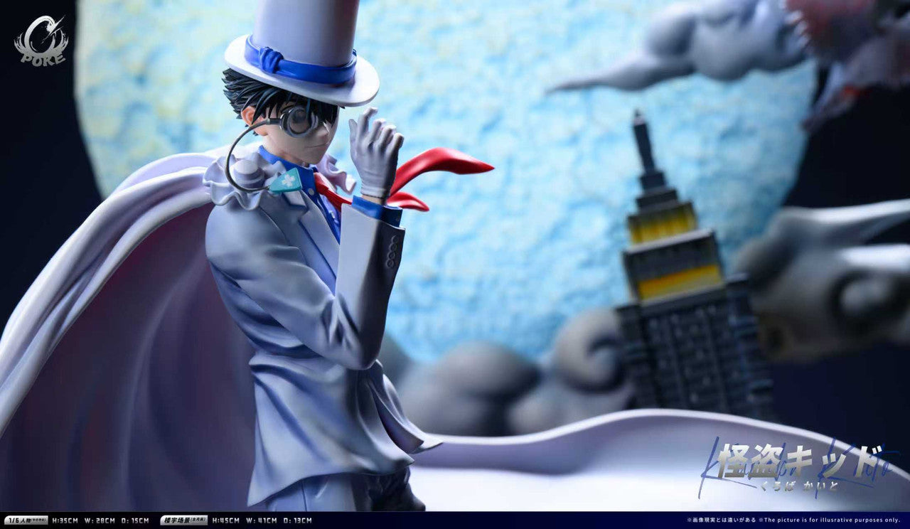 Detective Conan / Magic Kaito - Kid the Phantom Thief | 1:6 Resin Statue | by Poke Studio