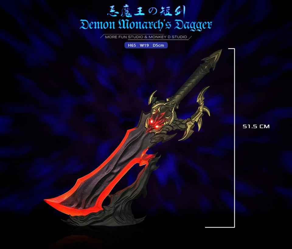 Solo Leveling - Demon Monarch's Dagger | 1:1 Resin Statue | by More Fun Studio×Monkey D. Studio