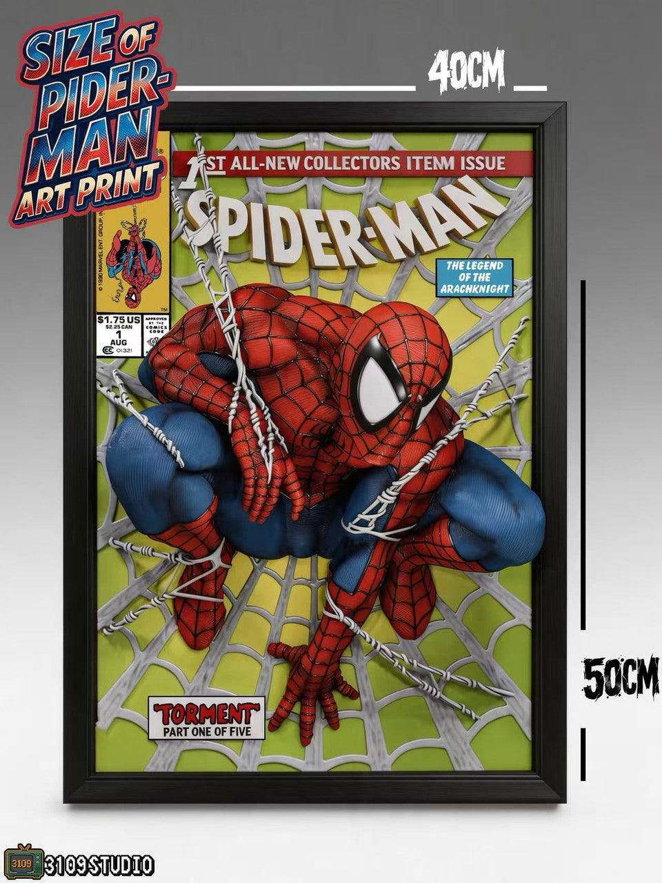Marvel Comics - Mural Spider Man | 1:4 Resin Statue | by 3109 Studio