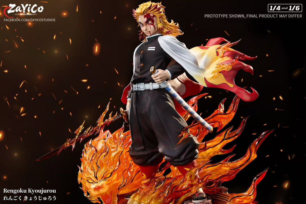 Demon Slayer: Kimetsu no Yaiba - Rengoku Kyoujurou | 1:6/1:4 Resin Statue | by Zayico Studio