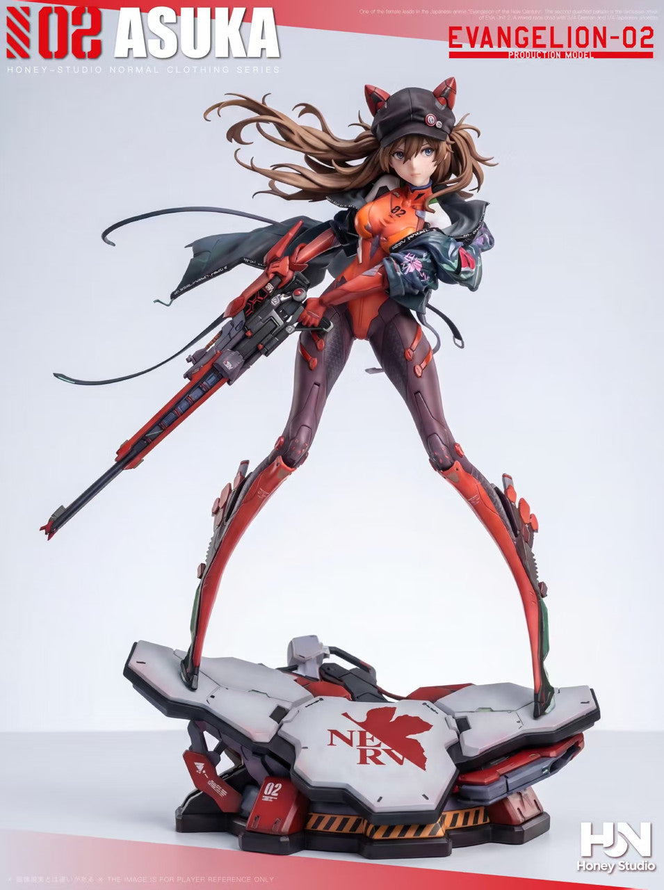 Neon Genesis Evangelion - Asuka combat uniform | 1:6/1:4 Resin Statue | by Honey Studio