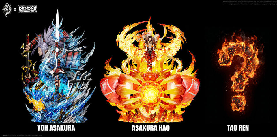 Shaman King - Asakura Hao | Resin Statue | by LueYing × Demons Studio