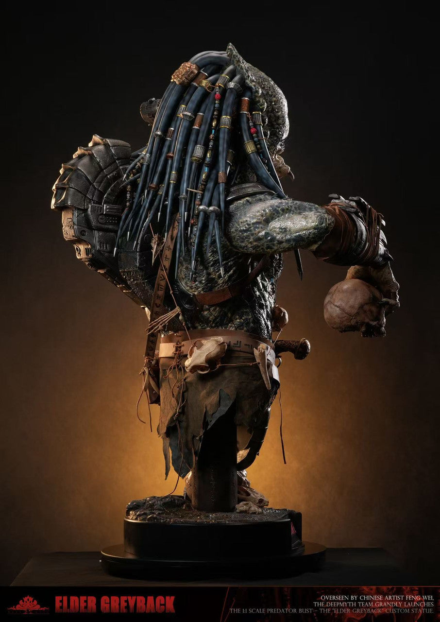 Predator - Elder Greyback Bust | Resin Statue | by Deepmyth Studio