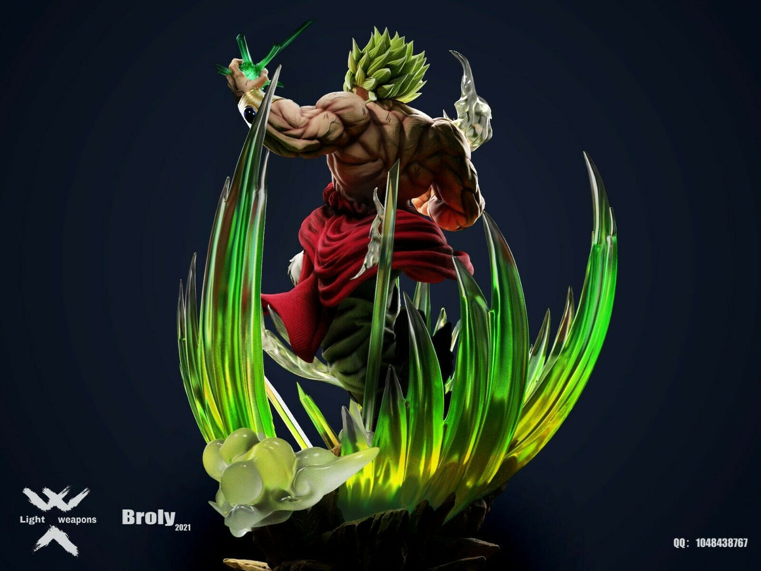 Dragon Ball Z - Broly | 1:6 Resin Statue | von Light Weapon Studio