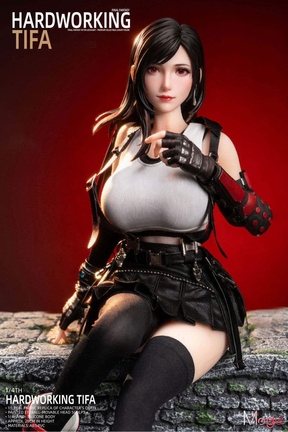 Final Fantasy VII - Tifa | 1:4 Resin Statue | by Mogu Studio