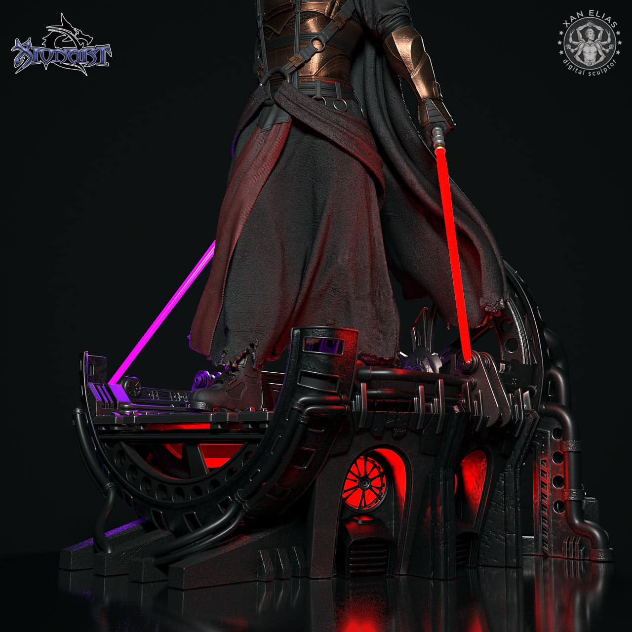 Star Wars - Revan 3.0 | 1:4 Resin Statue | von Xionart