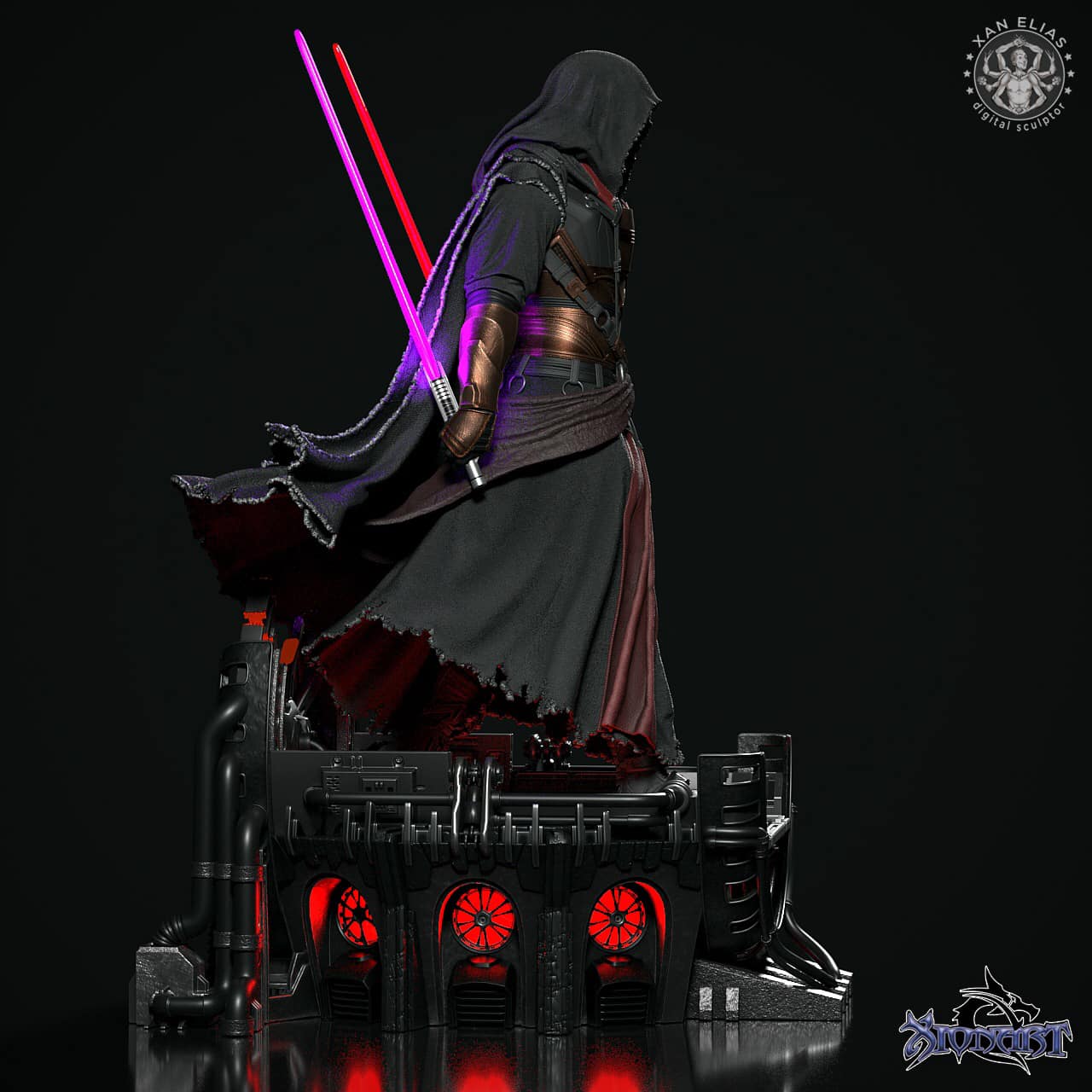 Star Wars - Revan 3.0 | 1:4 Resin Statue | von Xionart