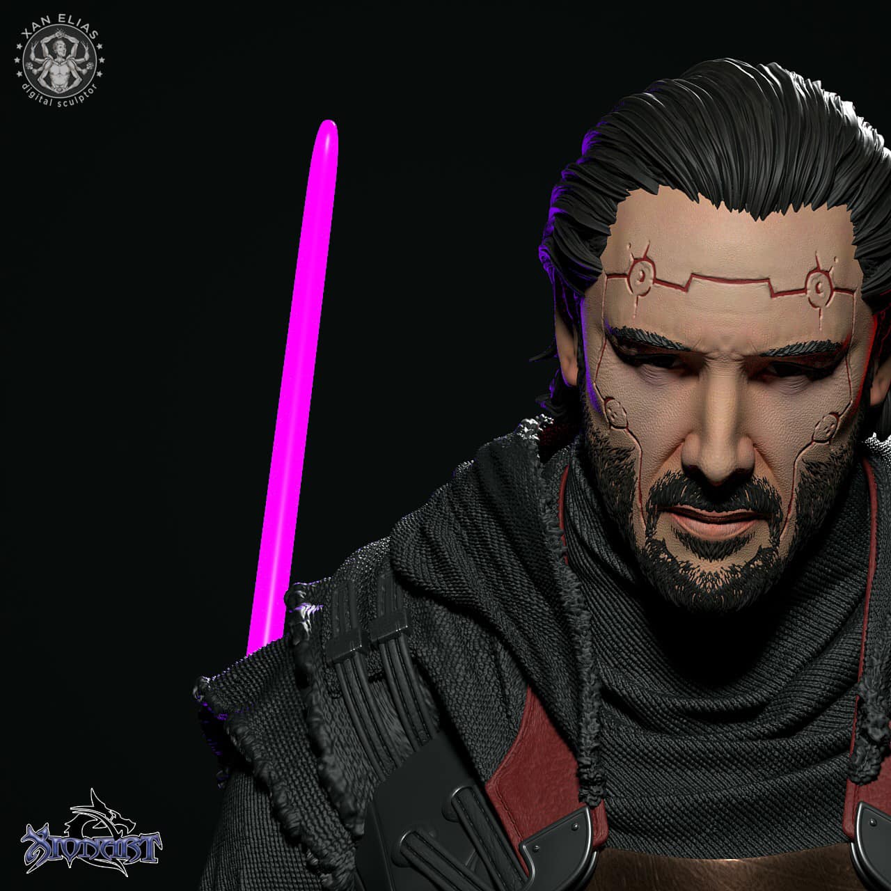 Star Wars - Revan 3.0 | 1:4 Resin Statue | von Xionart