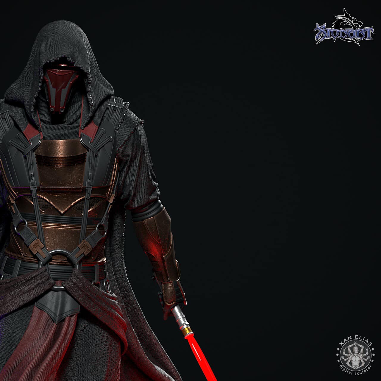 Star Wars - Revan 3.0 | 1:4 Resin Statue | von Xionart