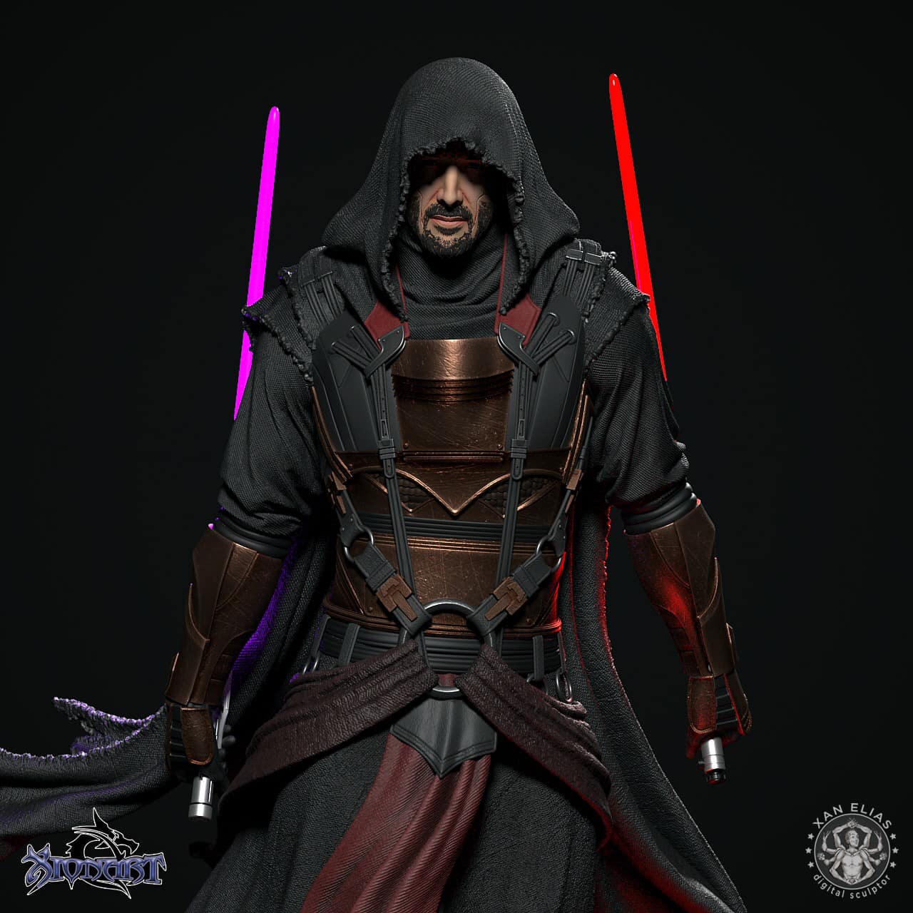 Star Wars - Revan 3.0 | 1:4 Resin Statue | von Xionart