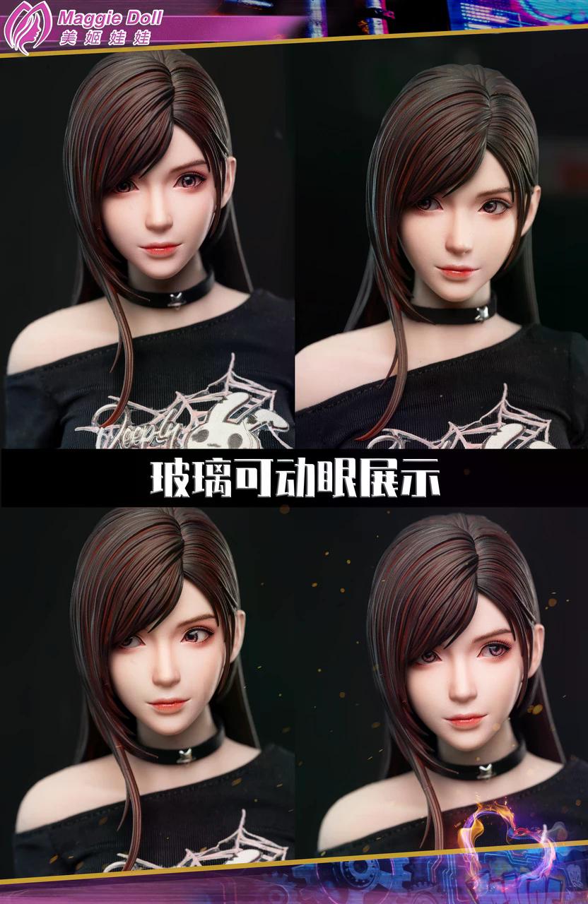 Final Fantasy - Punk Girl Tifa | 1:6 Resin Statue | by Maggie Doll Studio
