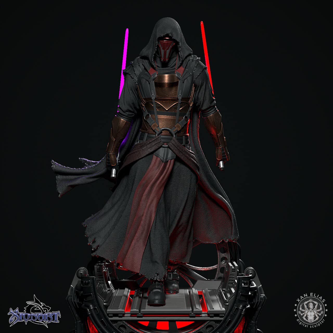 Star Wars - Revan 3.0 | 1:4 Resin Statue | von Xionart