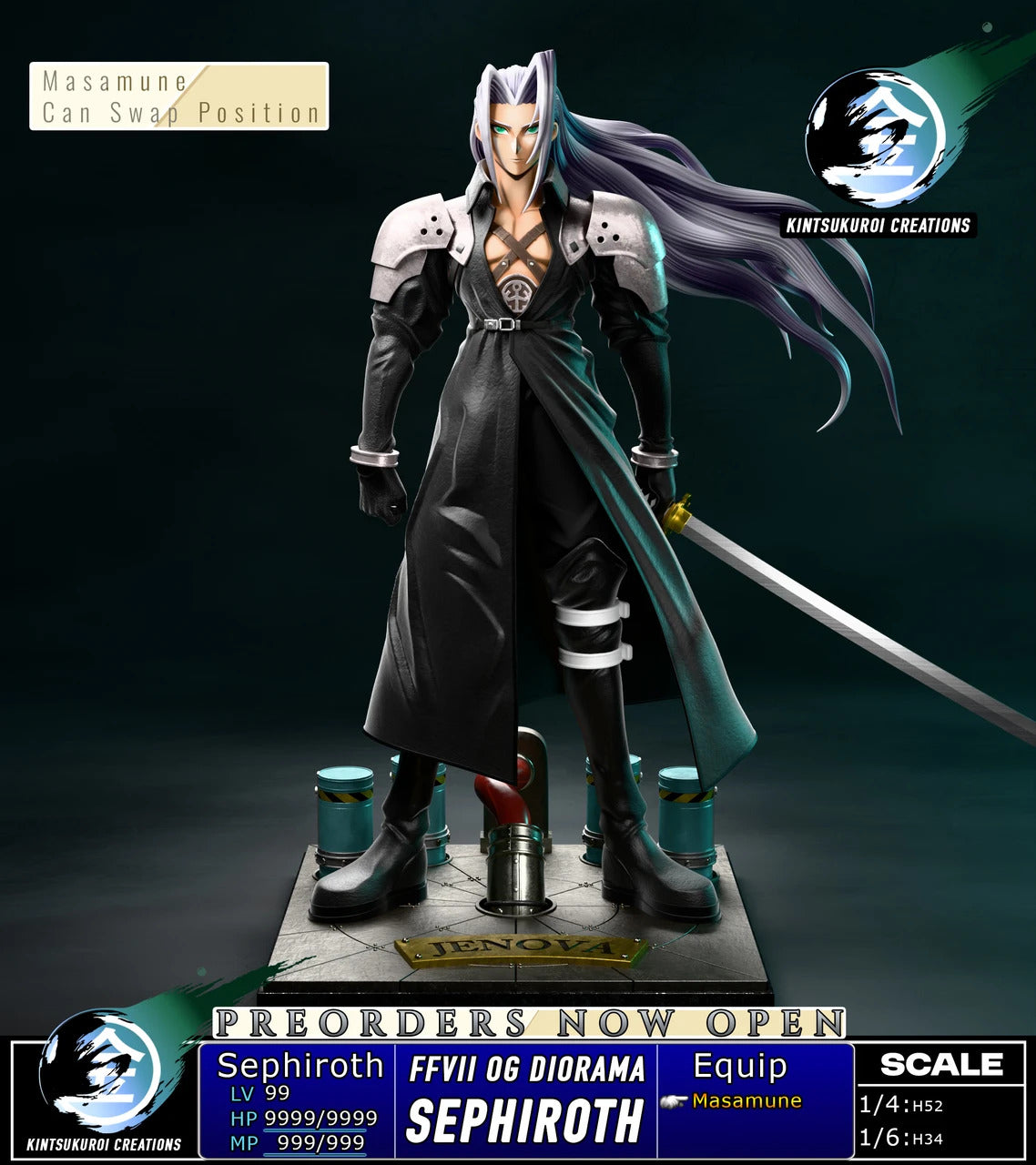 Final Fantasy - FFVII Sephiroth OG