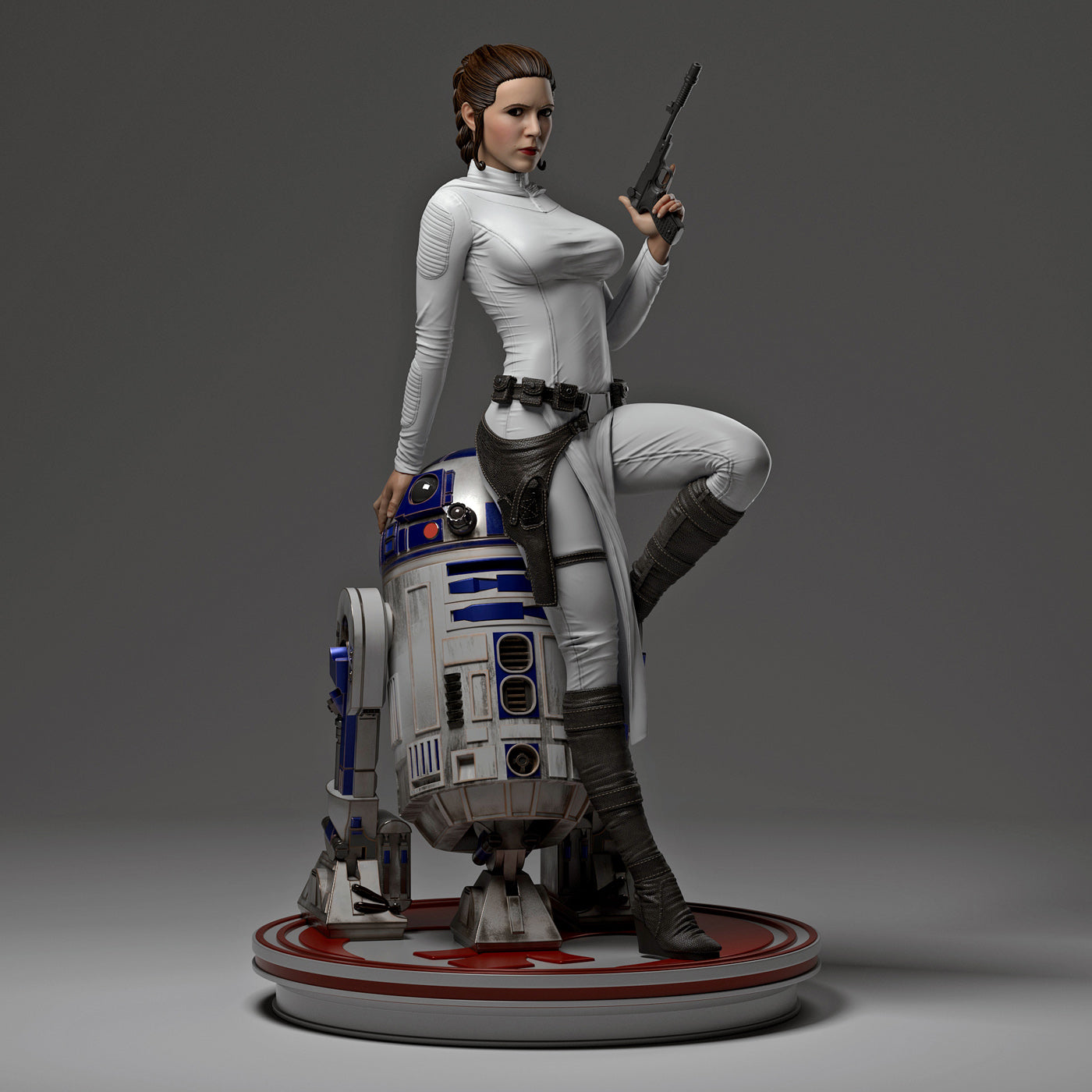 Star Wars - Princess Leia | 1:4 Resin Statue | von xionart