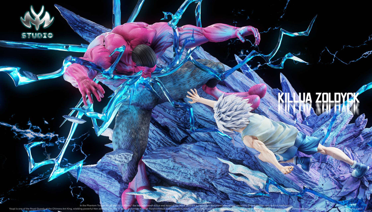 Hunter × Hunter - Killua Zoldyck vs Menthuthuyoupi | 1:6 Resin Statue | by MY Studio