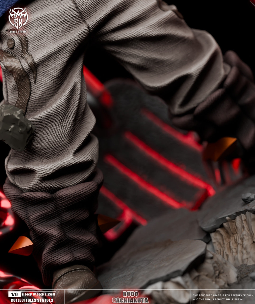 Gachiakuta - Rudo Surebrec | 1:6 Resin Statue | by Mask Studio