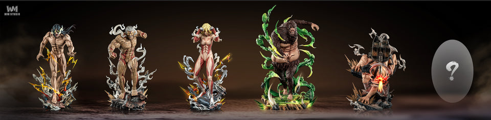 Attack on Titan - Cart Titan | Resin Statue | by WM Studio