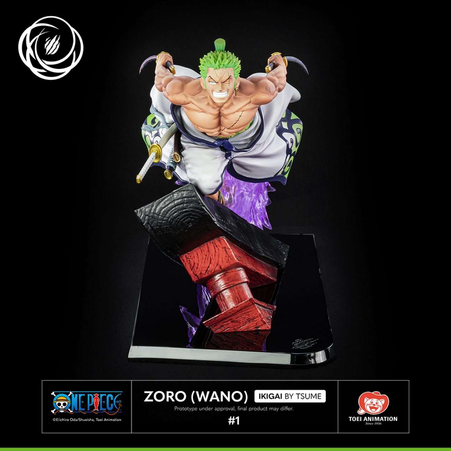 One Piece - Roronoa Zoro | 1:6 Resin Statue | von Ikigai by Tsume