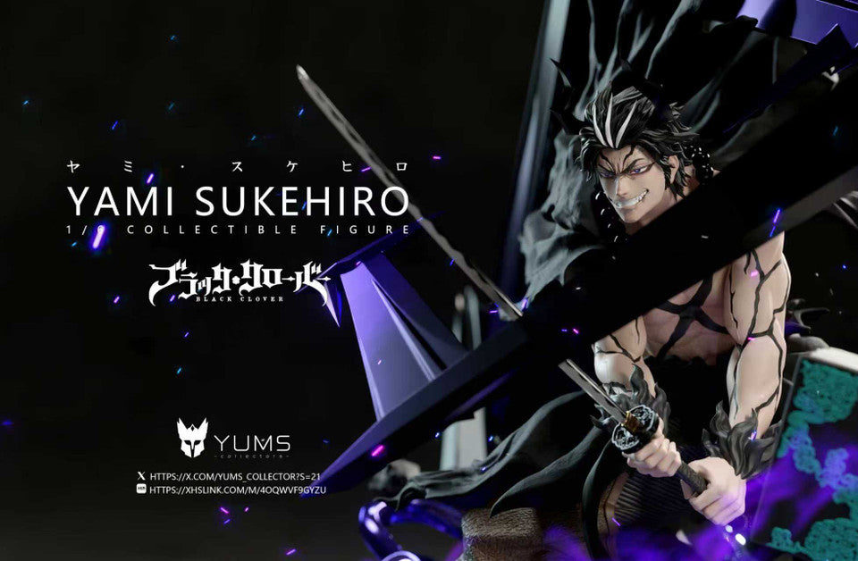 Black Clover - Yami Sukehiro | 1:6 Resin Statue | by Yums Collectors
