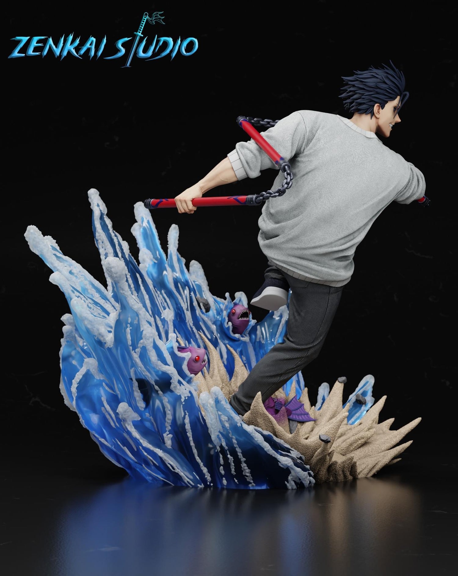 Jujutsu Kaisen - Fushiguro Toji | 1:6 Resin Statue | von Zenkai Studio