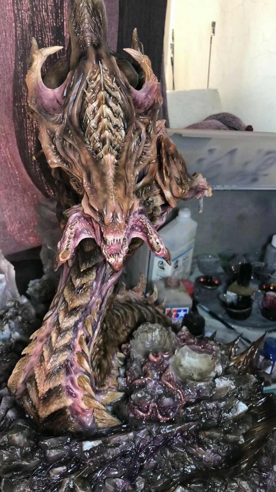 Starcraft - Zeratul vs Hydralisk | 1:4 Resin Statue | von Toys Evolution Studio