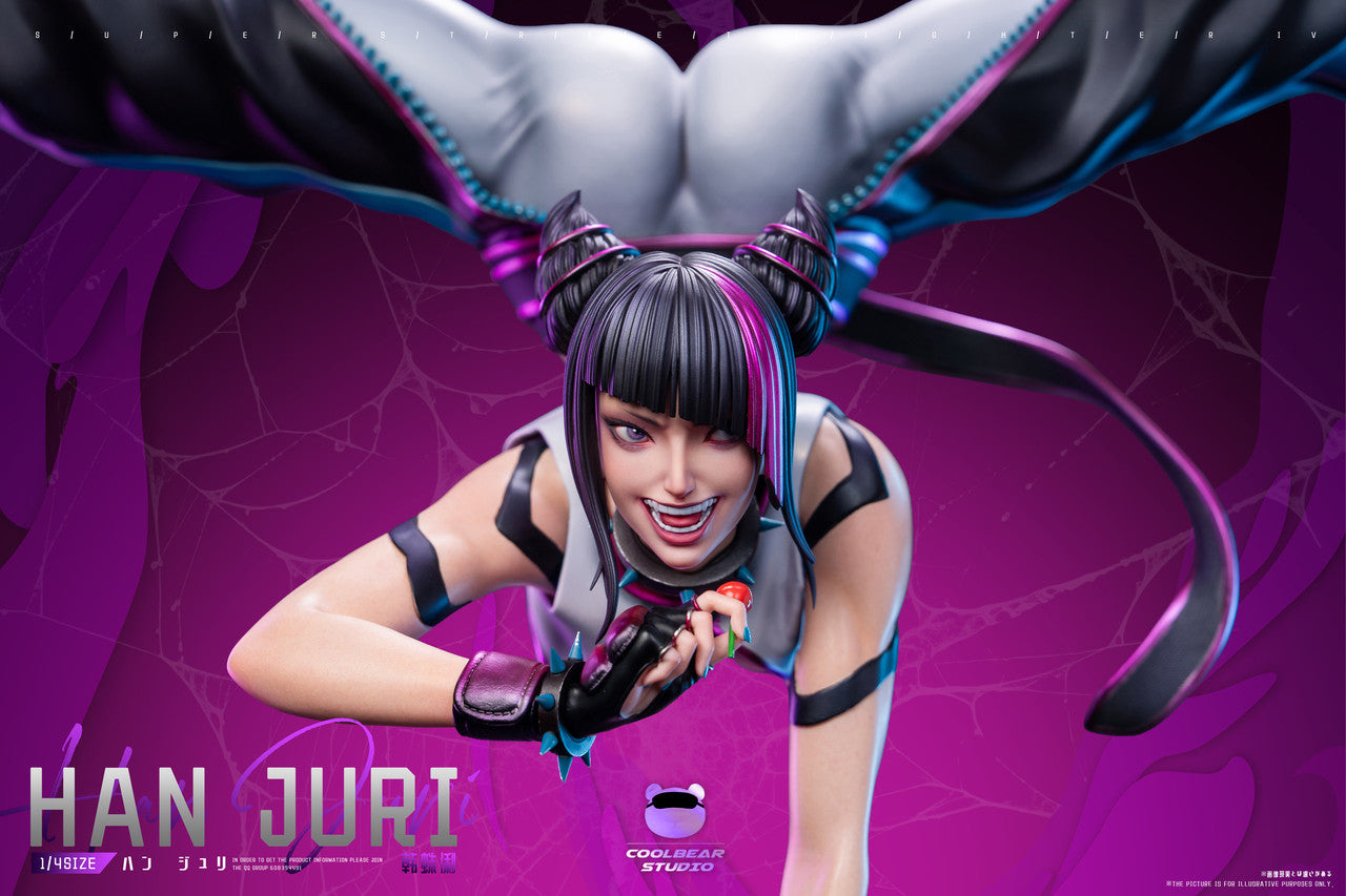 ジュリ 1/4スケールフィギュア Han Juri Street Fighter - Han Juri | 1:4 Resin Statue | by Coolbear Studio