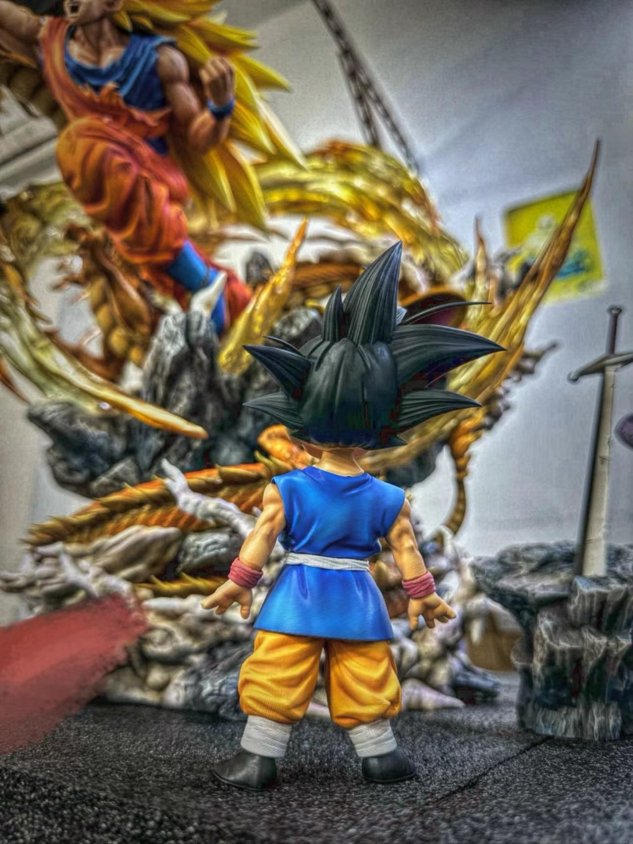 Dragon Ball - Son Goku SSJ3 | 1:4 Resin Statue | von DIM Studio