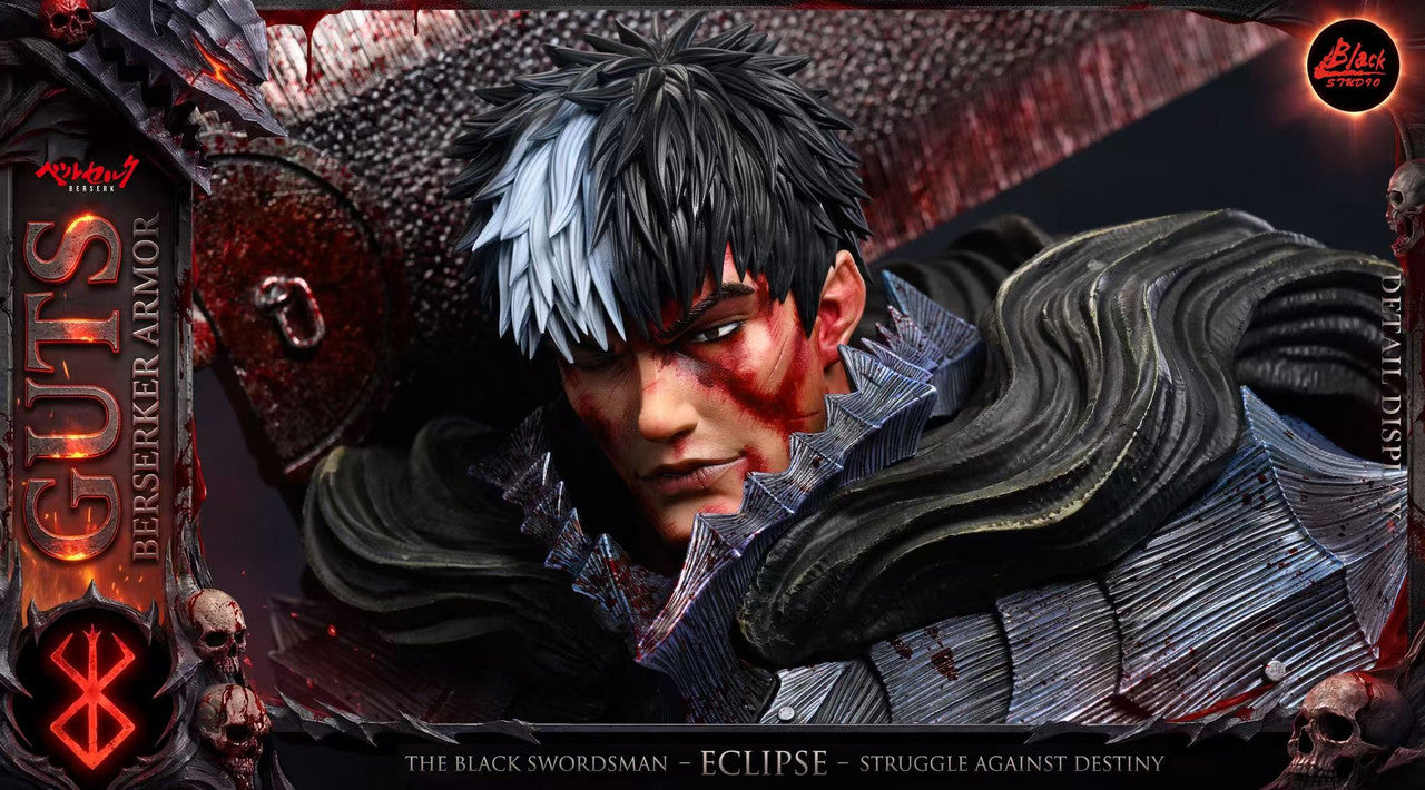 Berserk - Berserk Guts | 1:6/1:3 Resin Statue | by Black Studio