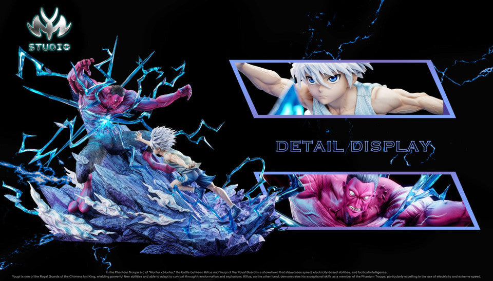 Hunter × Hunter - Killua Zoldyck vs Menthuthuyoupi | 1:6 Resin Statue | by MY Studio