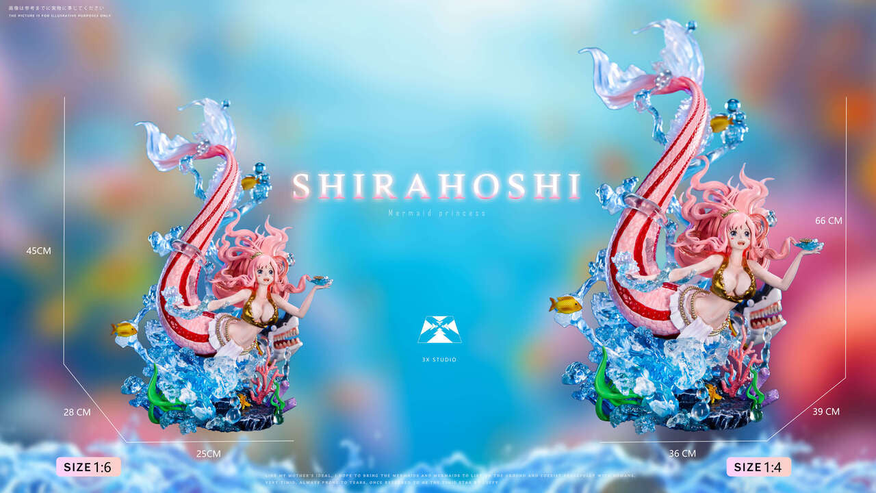 One Piece - Shirahoshi | 1:6/1:4 Resin Statue | by 3X Studio