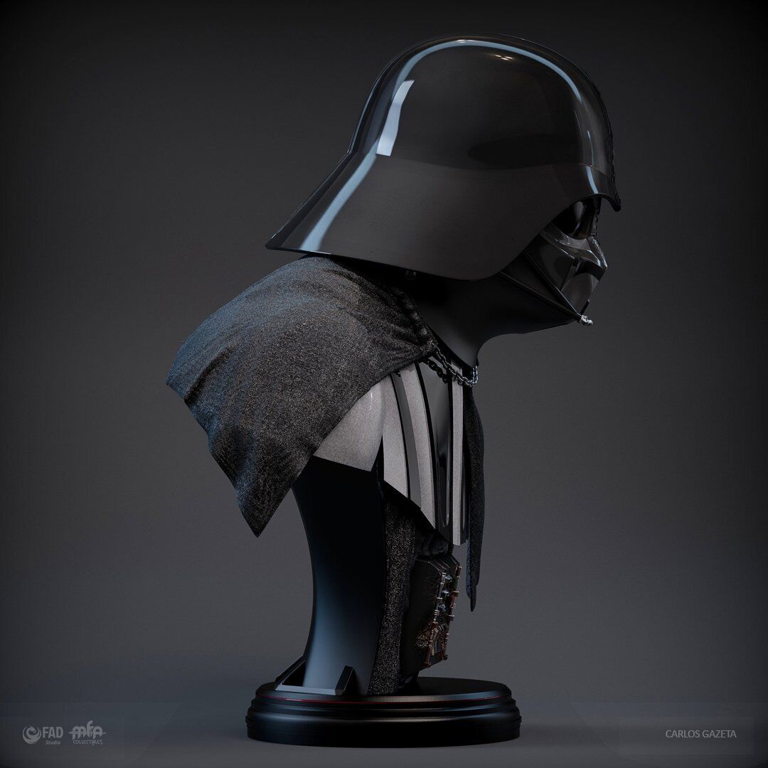 Star Wars - Battle Damaged Darth Vader | 1:1 Resin Bust | von MFA Collectibles