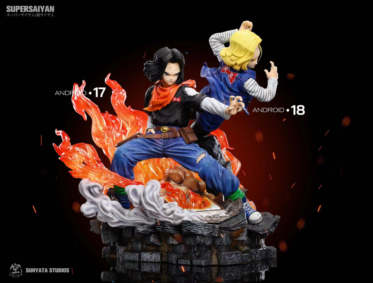 Dragon Ball - Android 17 & 18 | 1:6 Resin Statue | von Sunyata Studio