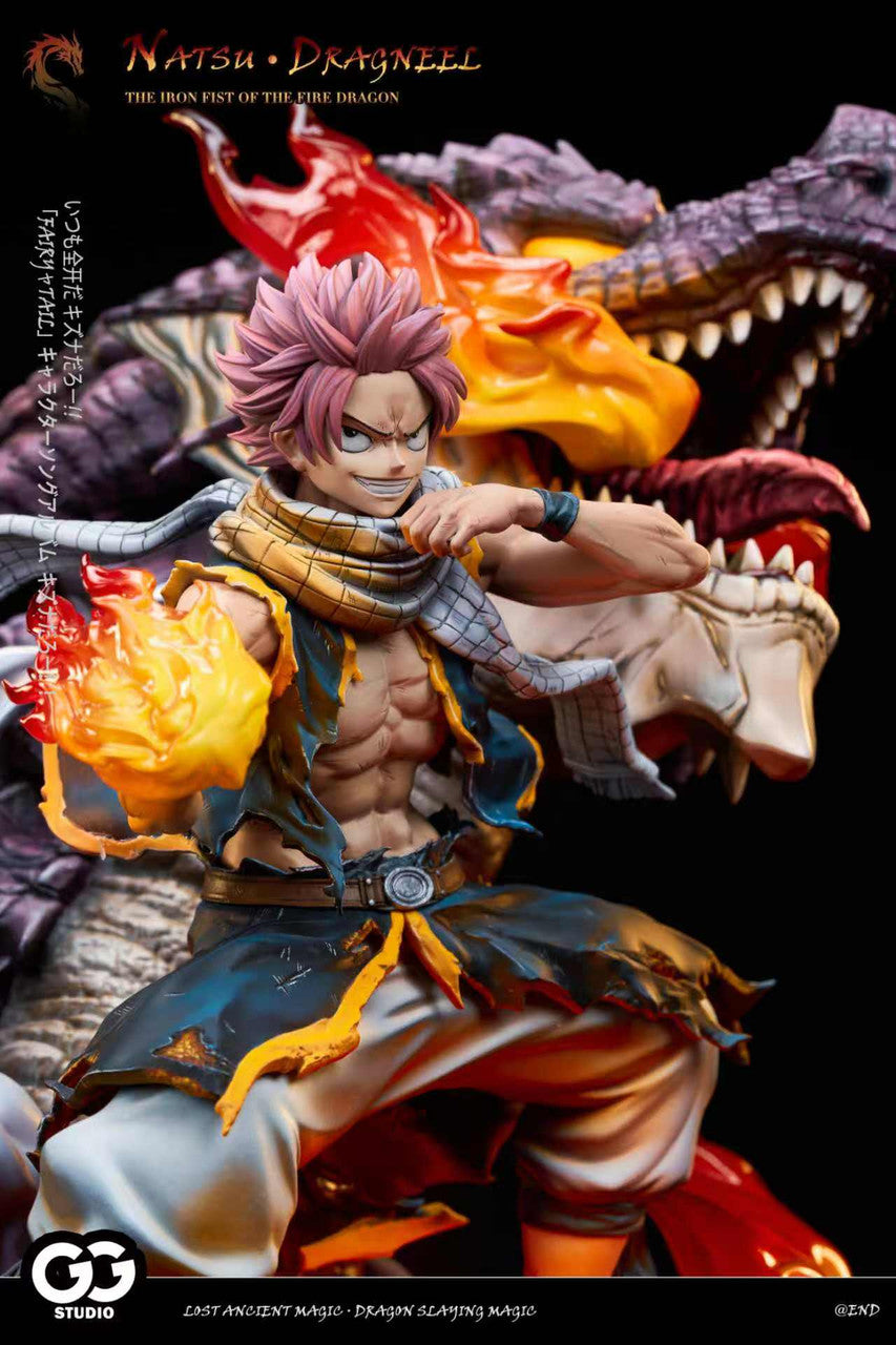 のり natsu Fairy Tail - Natsu | 1:6 Resin Statue | by GU GU Studio