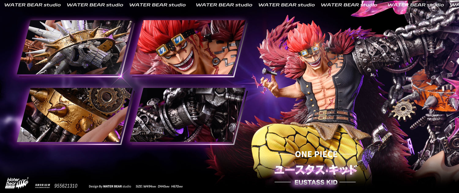 One Piece - Eustass Kid | 1:6 Resin Statue | von Water Bear Studio