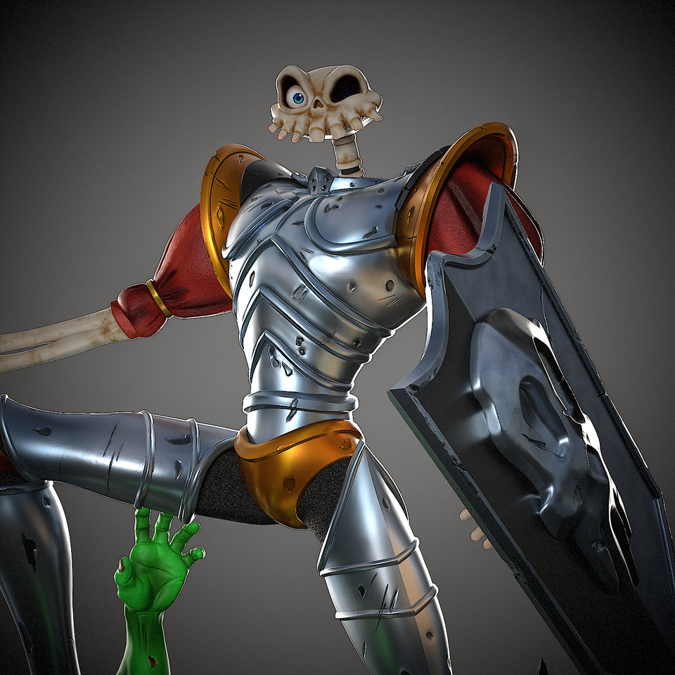 MediEvil - Medievil Diorama | 1:6 Resin Statue | by Black Swan Studio