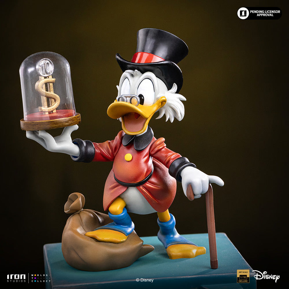Disney Duck universe - Uncle Scrooge McDuck and Nephews | 1:10 Resin Statue | by Iron Studios