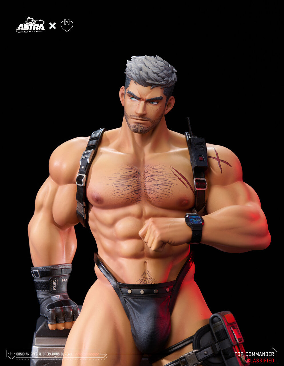 Captain Doberman Victor Aldrich | 1:6 Resin Statue | by Astra Studio