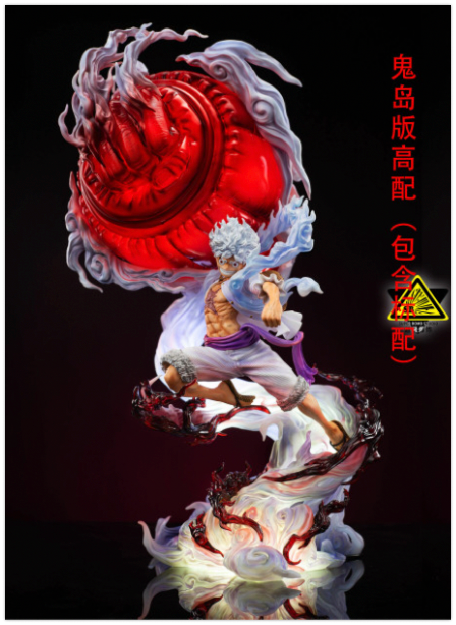 One Piece - Nika Luffy 2.0 | 1:4 Resin Statue | by Super Bomb Studio