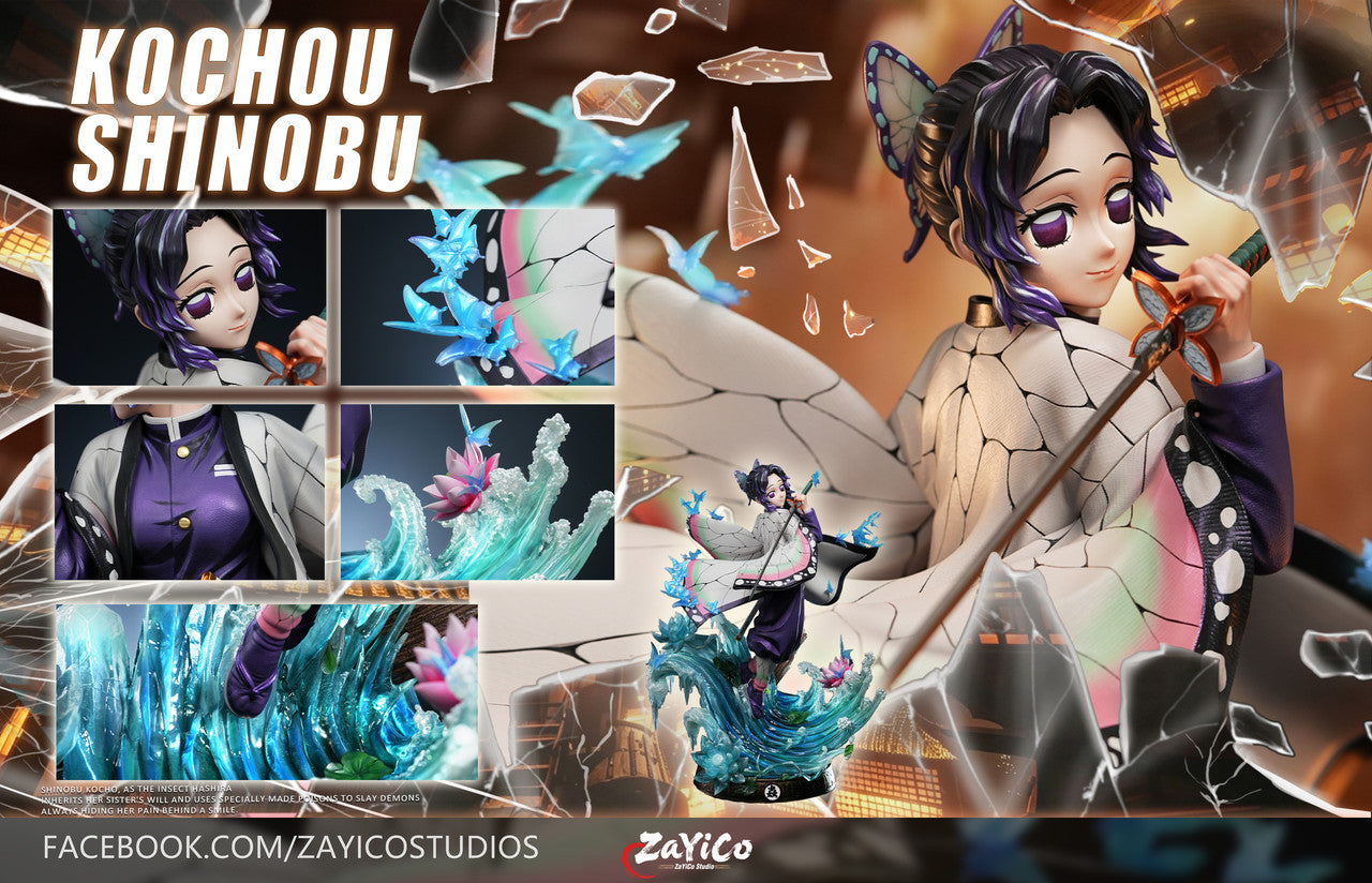 Demon Slayer: Kimetsu no Yaiba - Kochou Shinobu | 1:6/1:4 Resin Statue | by Zayico Studio