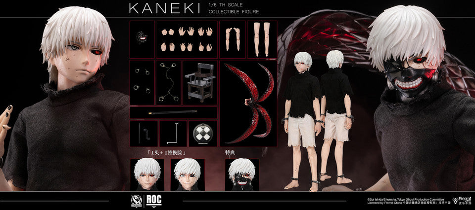 Tokyo Ghoul - Kaneki Ken | 1:6 Resin Statue | by Rocket Toys Studio