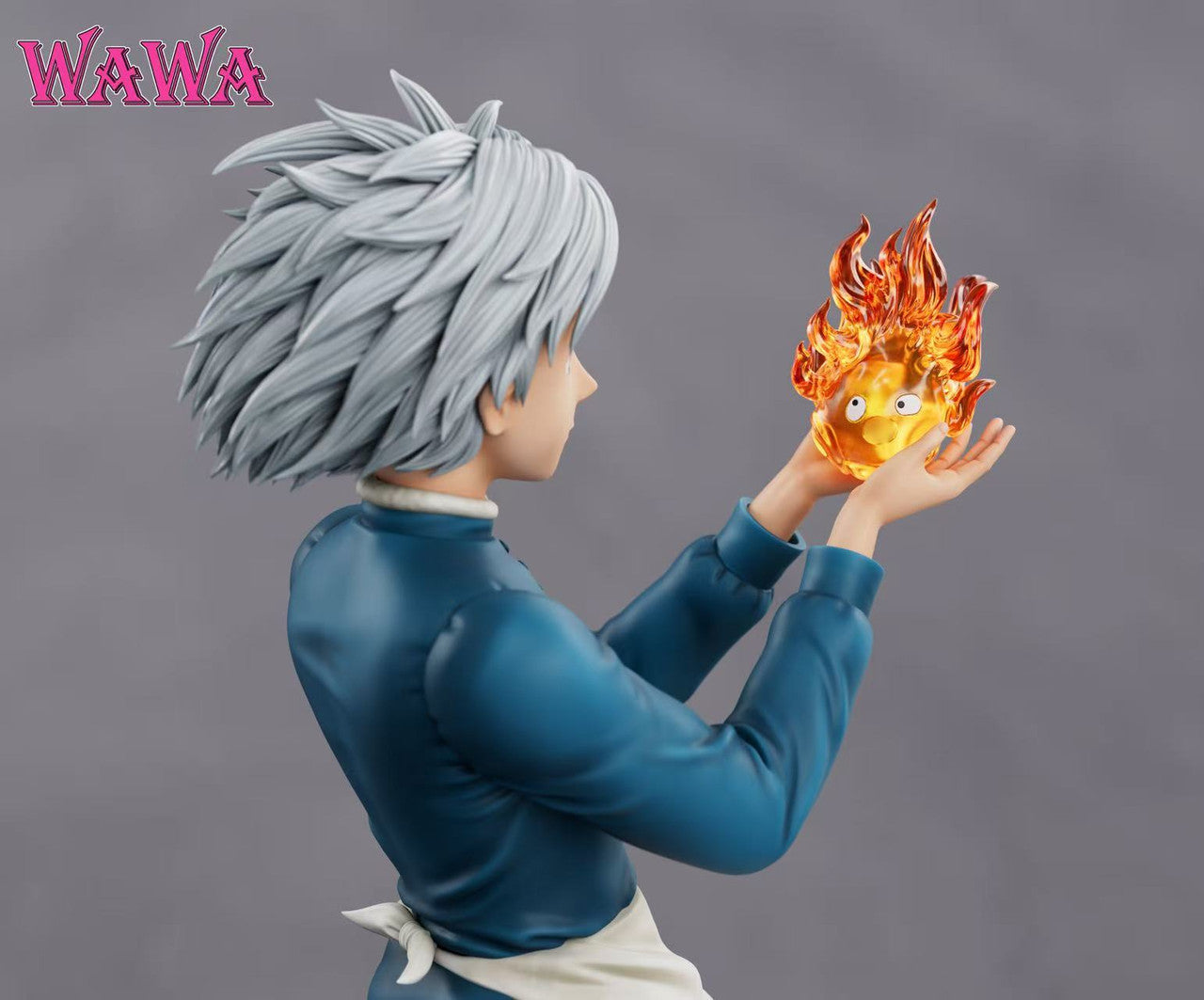 Howl’s Moving Castle - Sophie & Calcifer | Resin Statue | by WAWA Studio