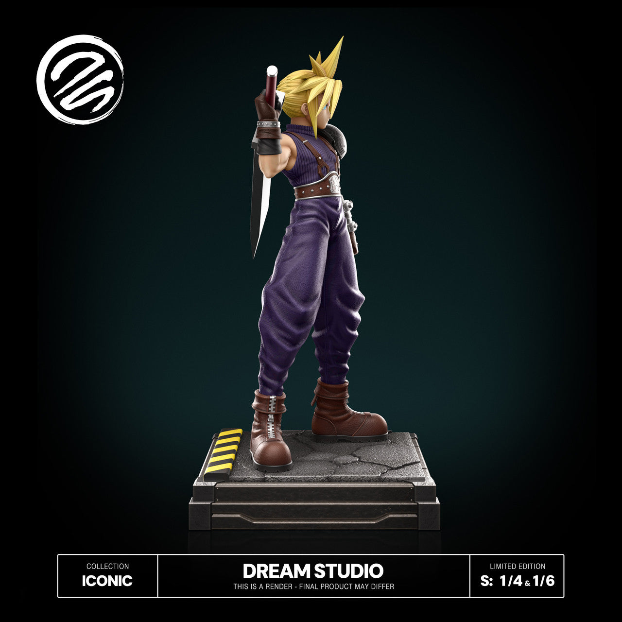 Final Fantasy - Cloud | 1:4/1:6 Resin Statue | by Dream Studio