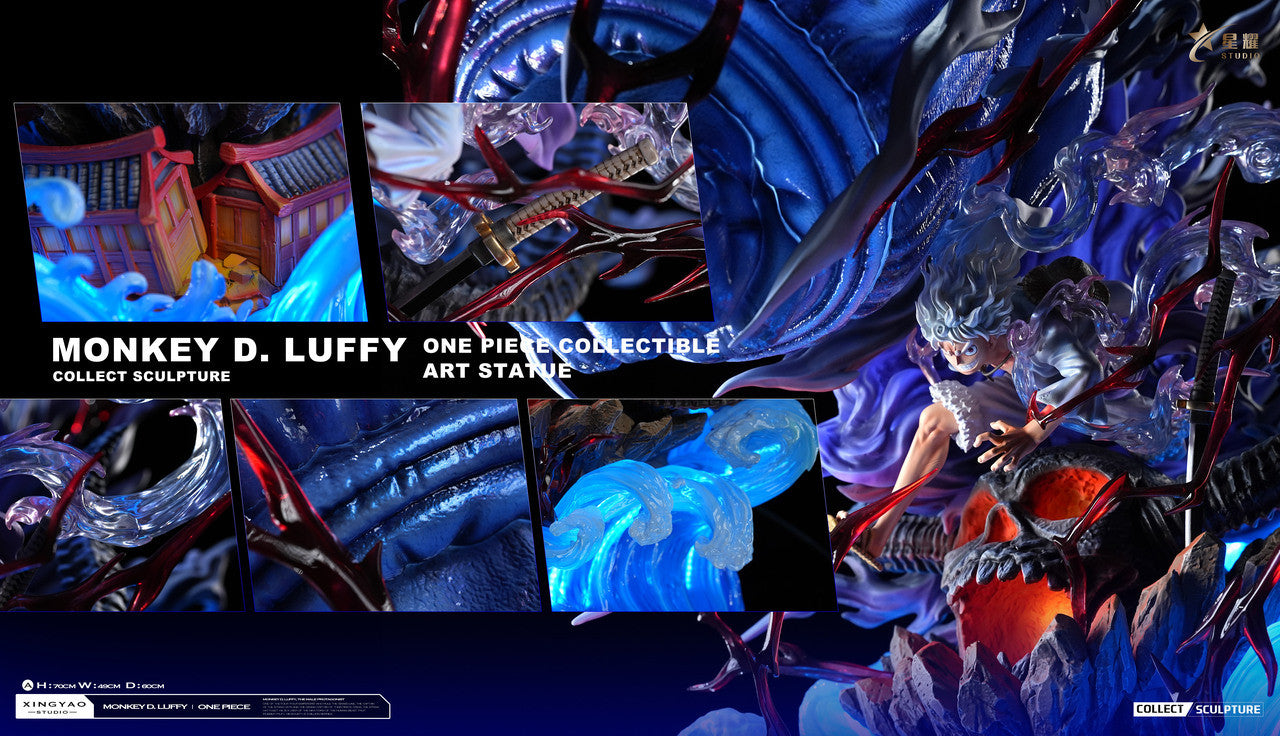 One Piece - Nika Luffy | Resin Statue | by XingYao Studio