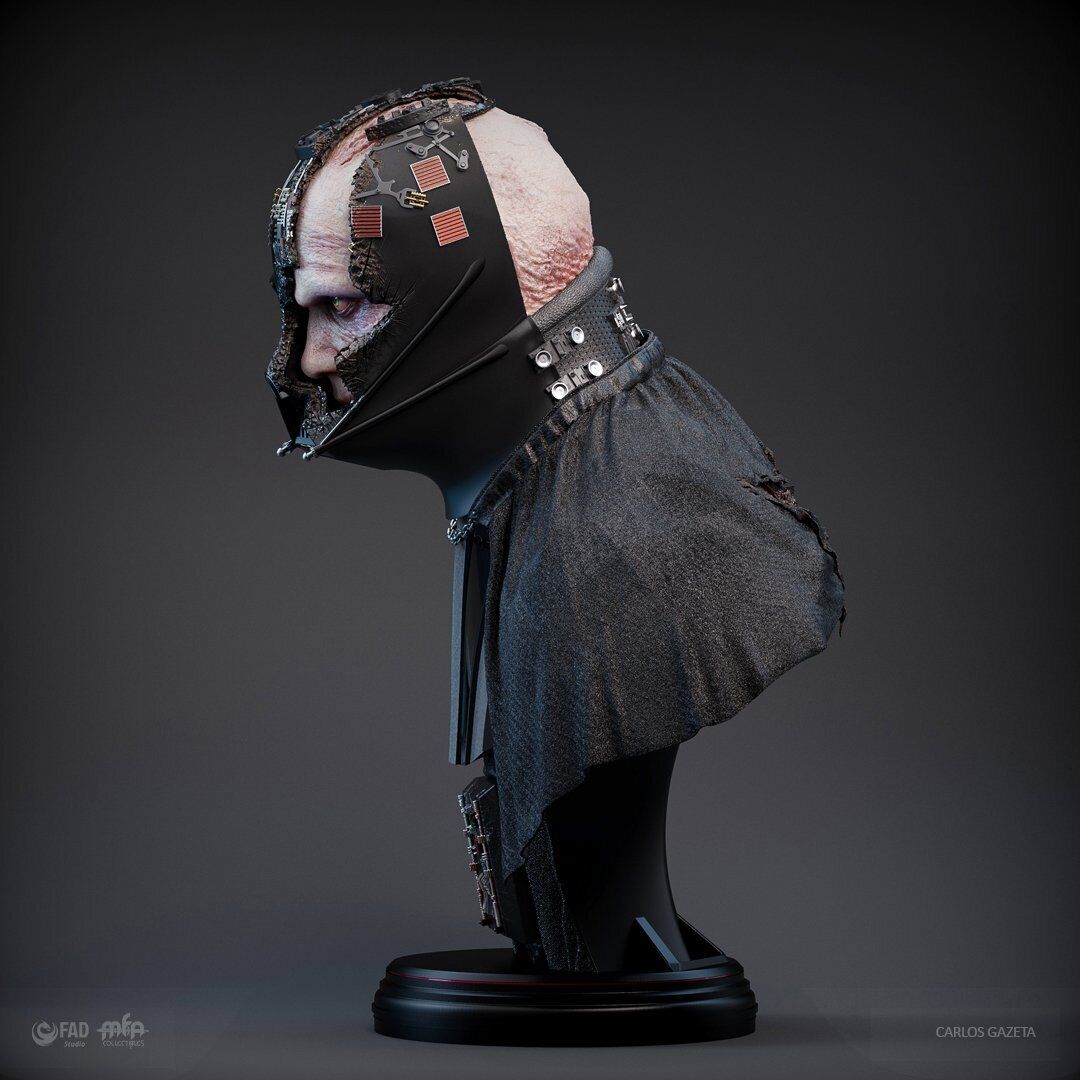 Star Wars - Battle Damaged Darth Vader | 1:1 Resin Bust | von MFA Collectibles