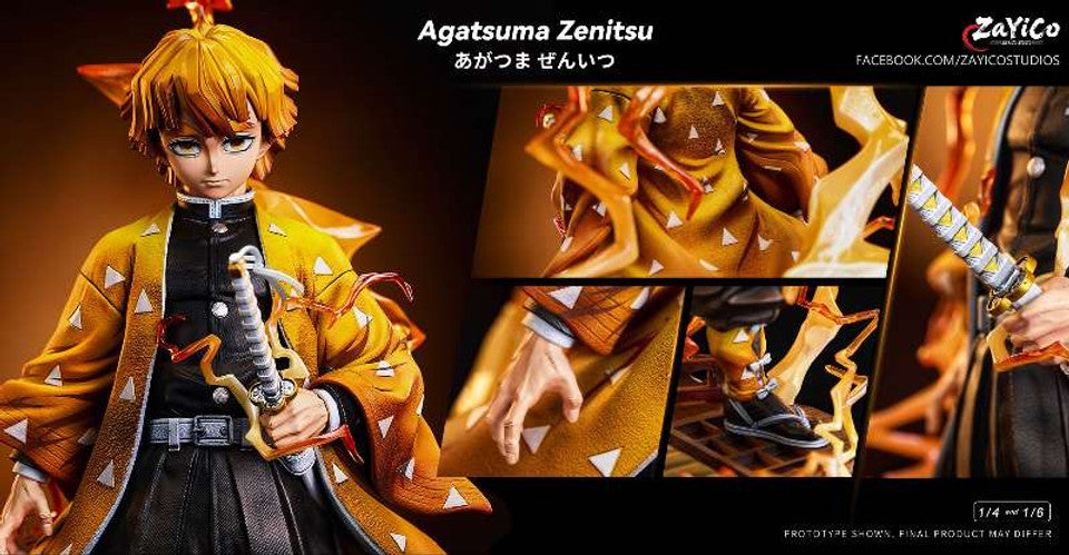 Demon Slayer - Agatsuma Zenitsu | 1:6/1:4 Resin Statue | by Zayico Studio