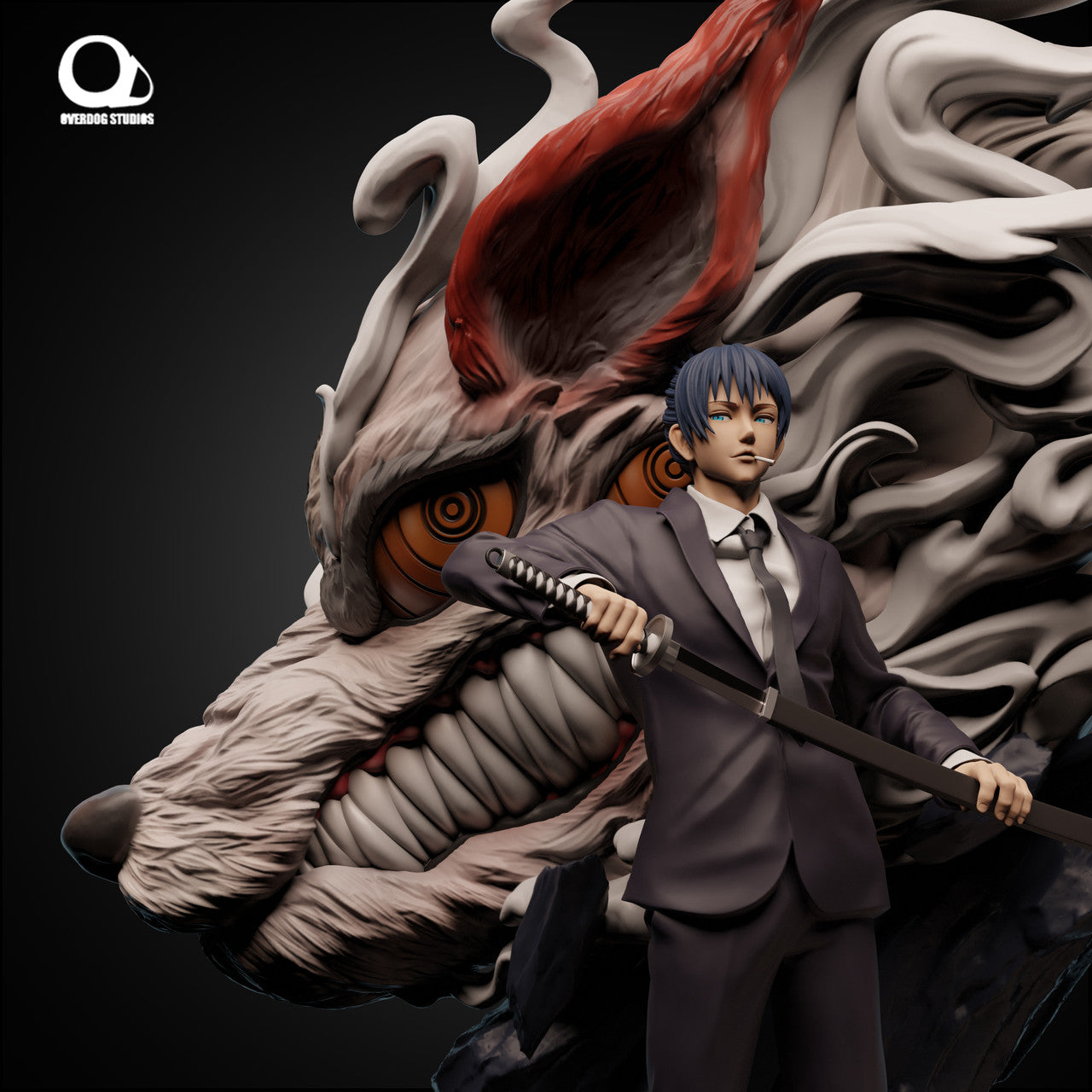 Chainsaw Man - Hayakawa Aki | 1:6 Resin Statue | von Overdog Studios