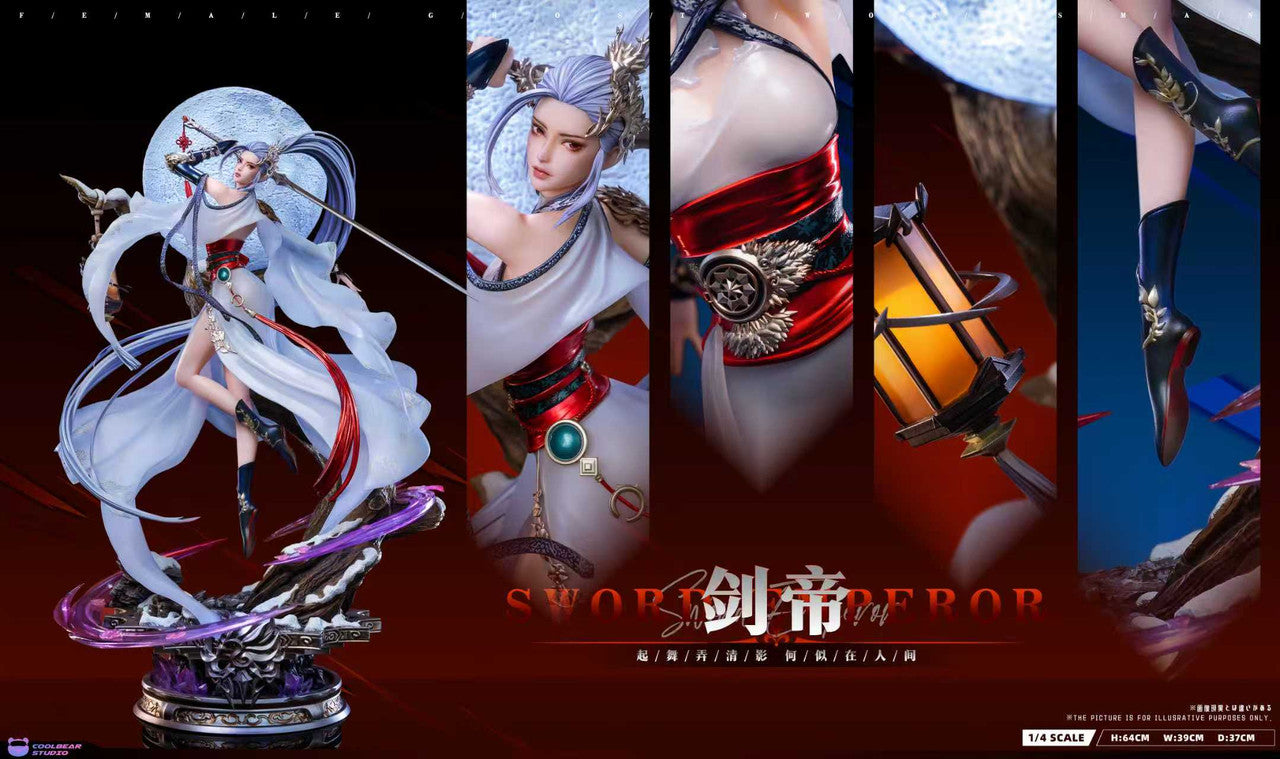 Jian Wang 3 - Sword Emperor | 1:4 Resin Statue | by Coolbear Studio
