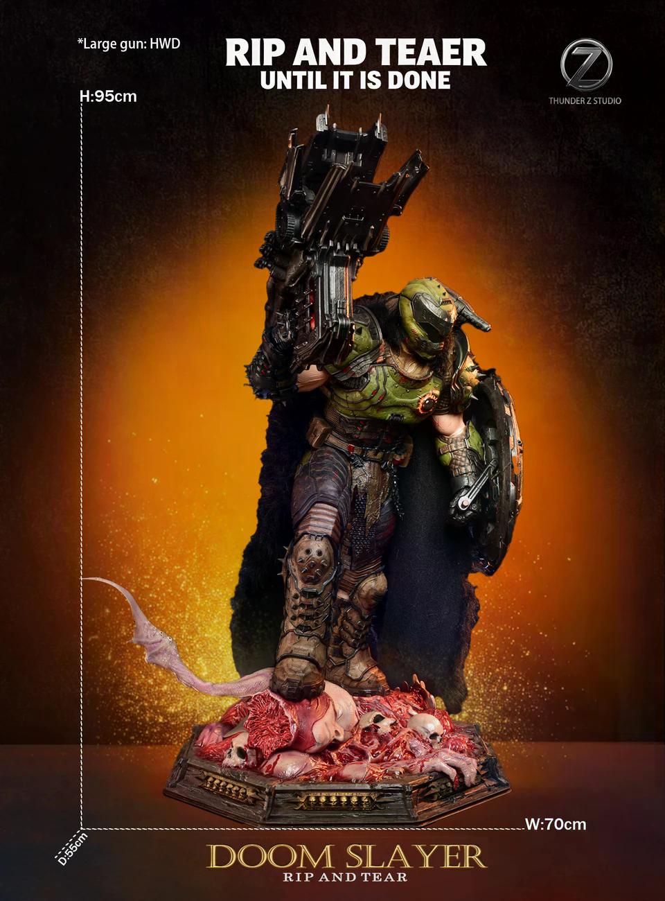 DOOM - Doom Slayer | 1:3 Resin Statue | by Thunder Z Studio