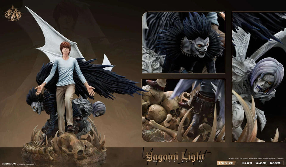 Death Note - Yagami Light & Ryuk & Rem